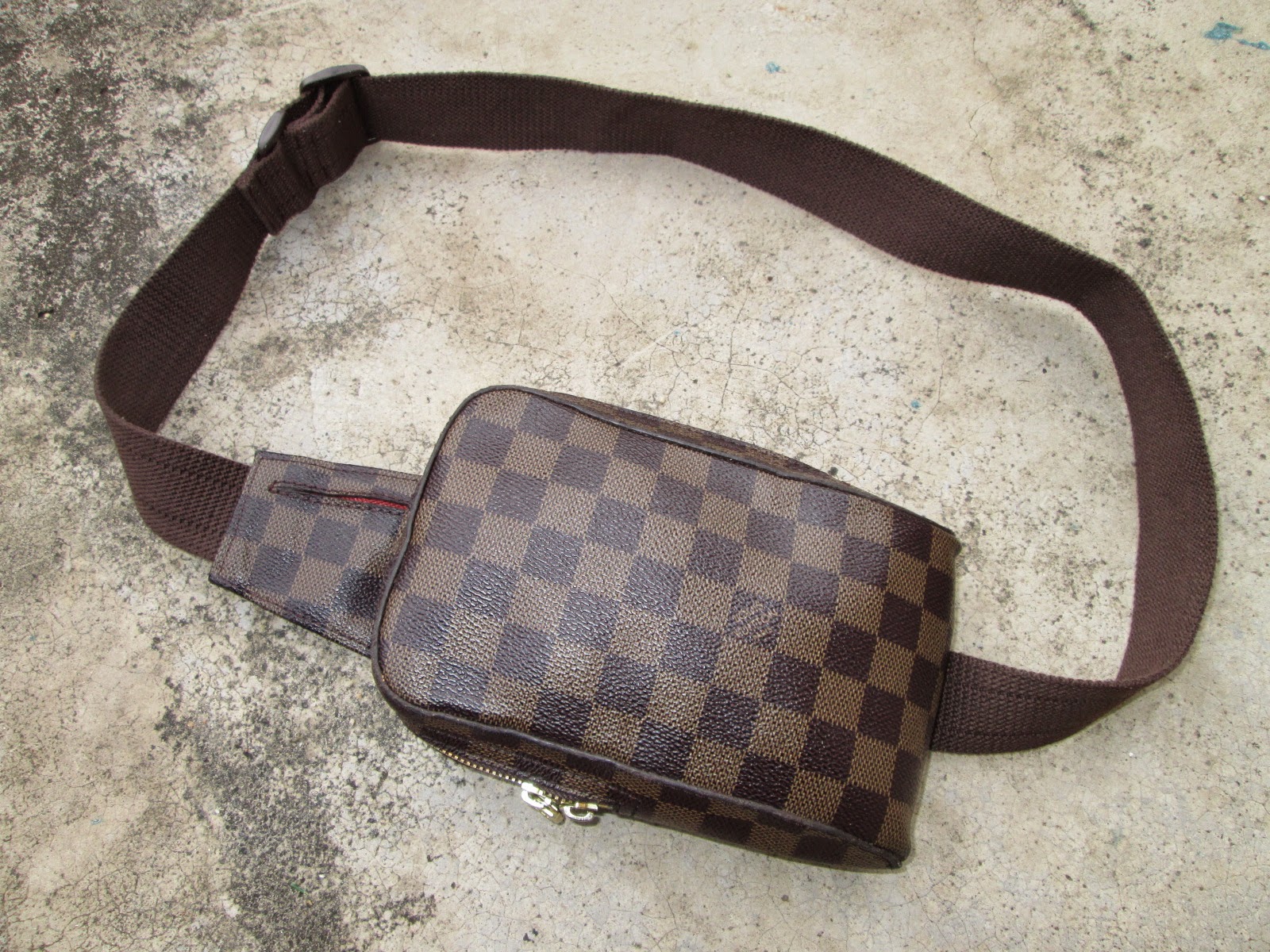 d0rayakEEbaG: Louis Vuitton Damier Ebene Geronimos Belt Bag(SOLD)