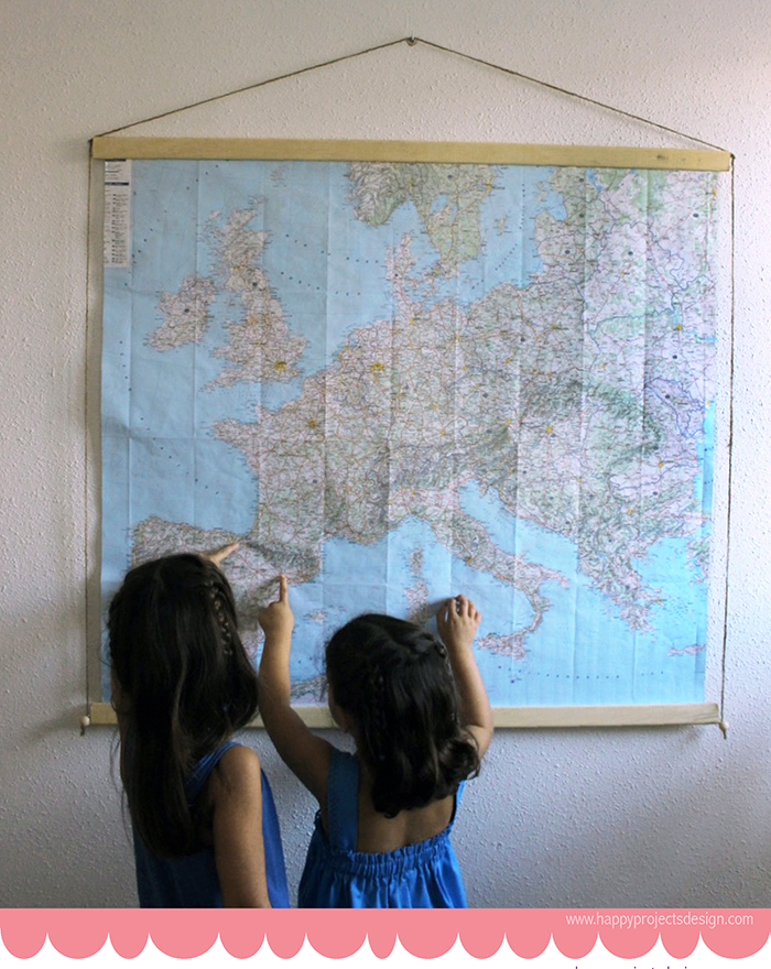 diy Mapa de escuela