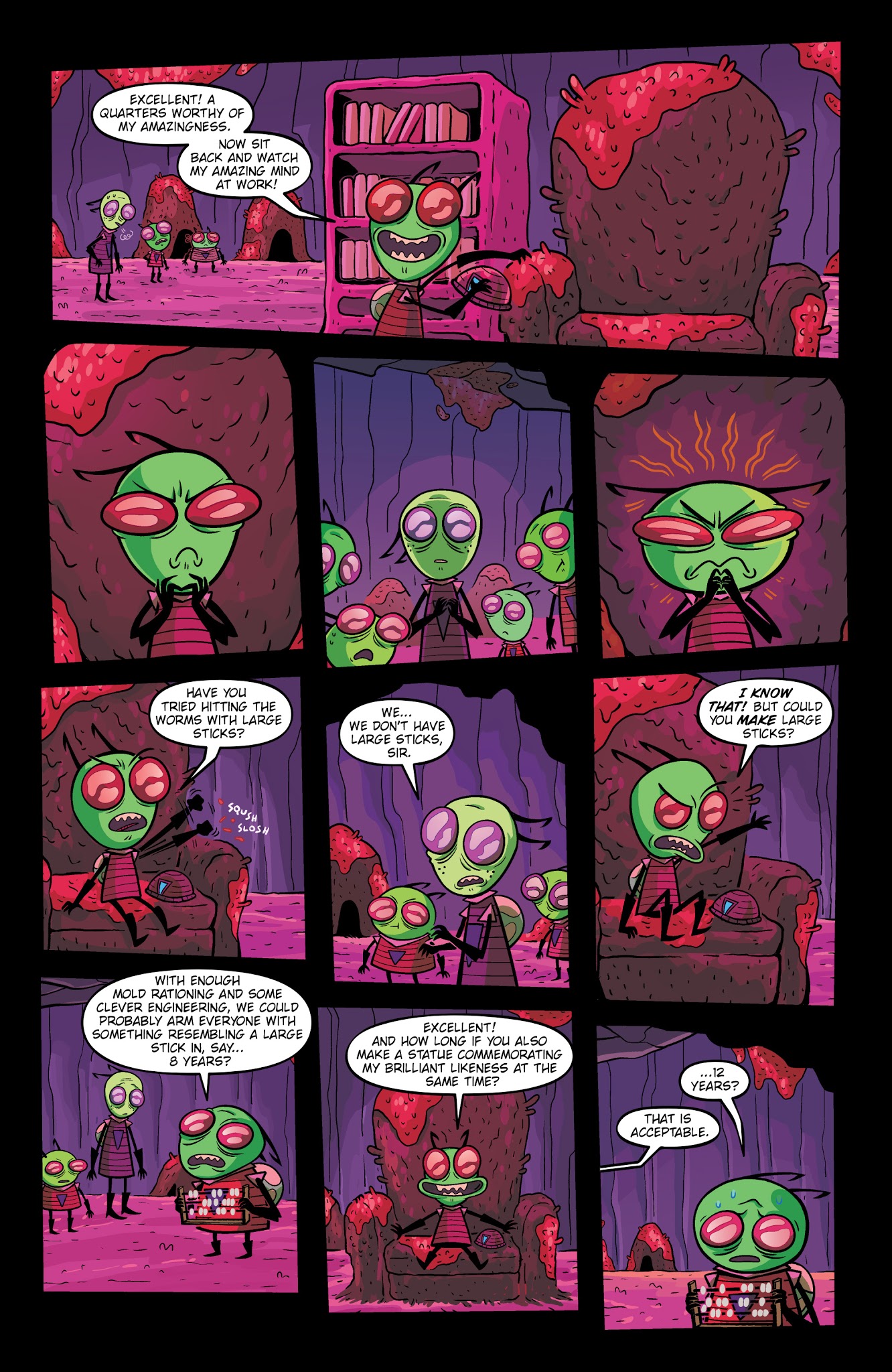 Read online Invader Zim comic -  Issue #28 - 16