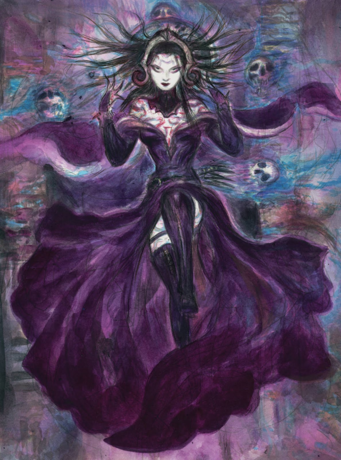 The Geeky Nerfherder ArtOfTheDay 'Liliana, Dreadhorde General' by