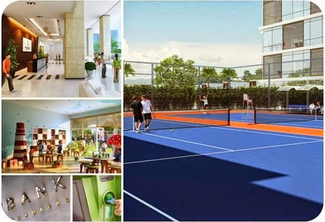 Hai sân tenis và các tiện ích khác Hai sân tenis và các tiện ích khác