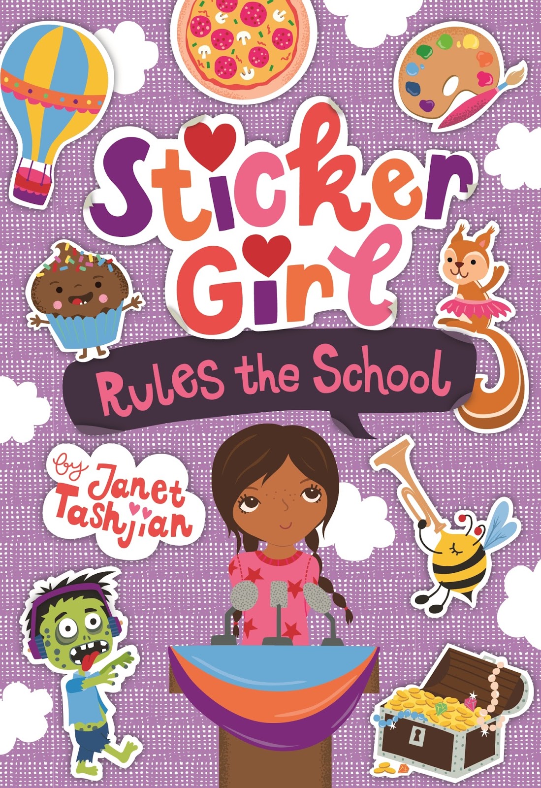 Rockstar Book Tours Tour Schedule STICKER GIRL RULES THE SCHOOL By