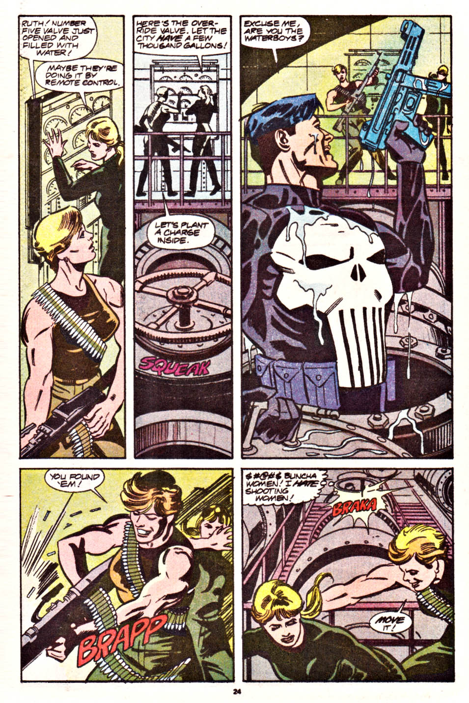 The Punisher (1987) Issue #41 - Should a Gentleman offer a Tiparillo to a Lady #48 - English 19