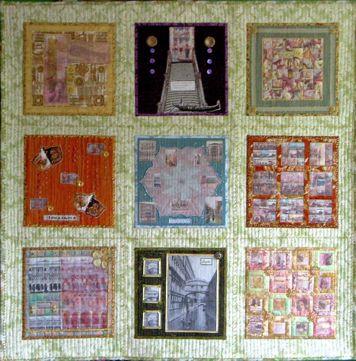 Frieda Oxenham Journal Quilts