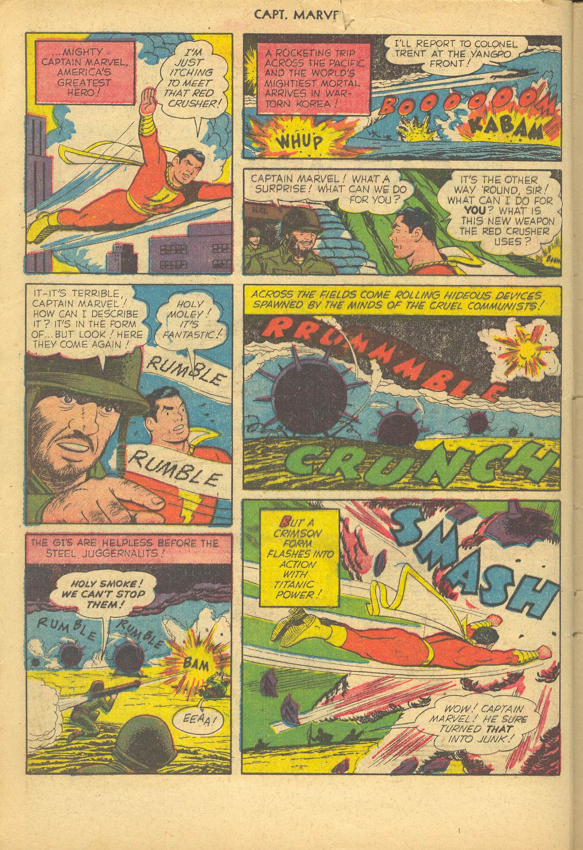 Read online Captain Marvel Adventures comic -  Issue #139 - 4