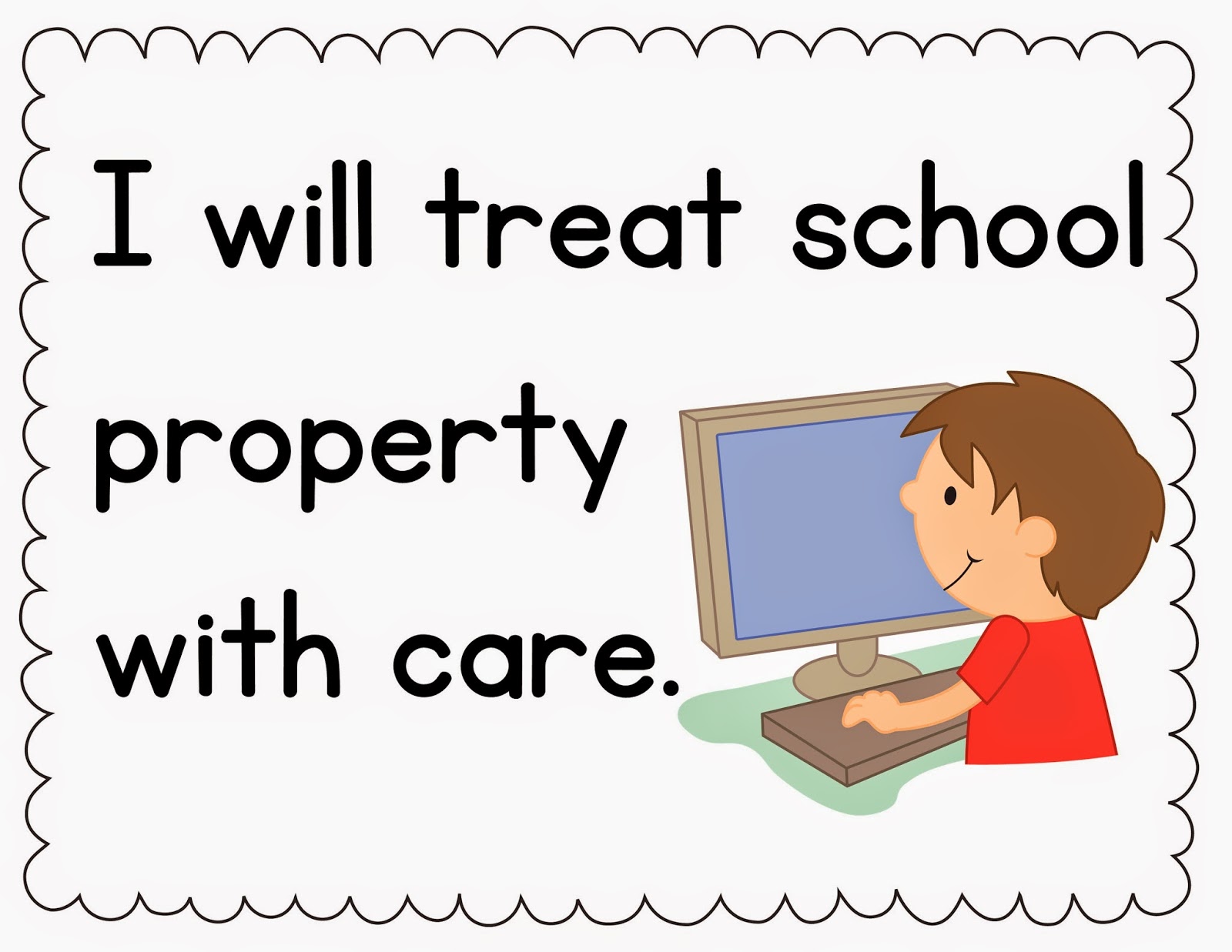 clipart school rules - photo #24