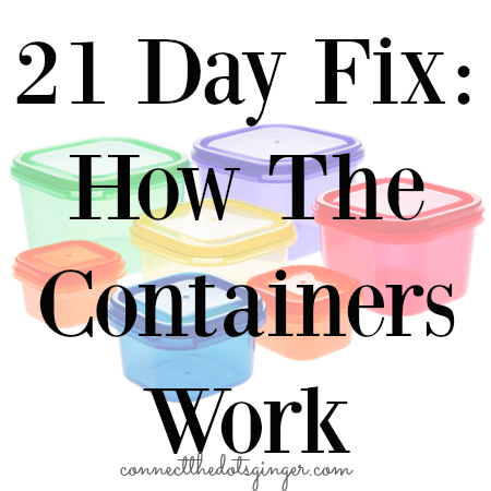 Connect the Dots Ginger  Becky Allen: 21 Day Fix: How The