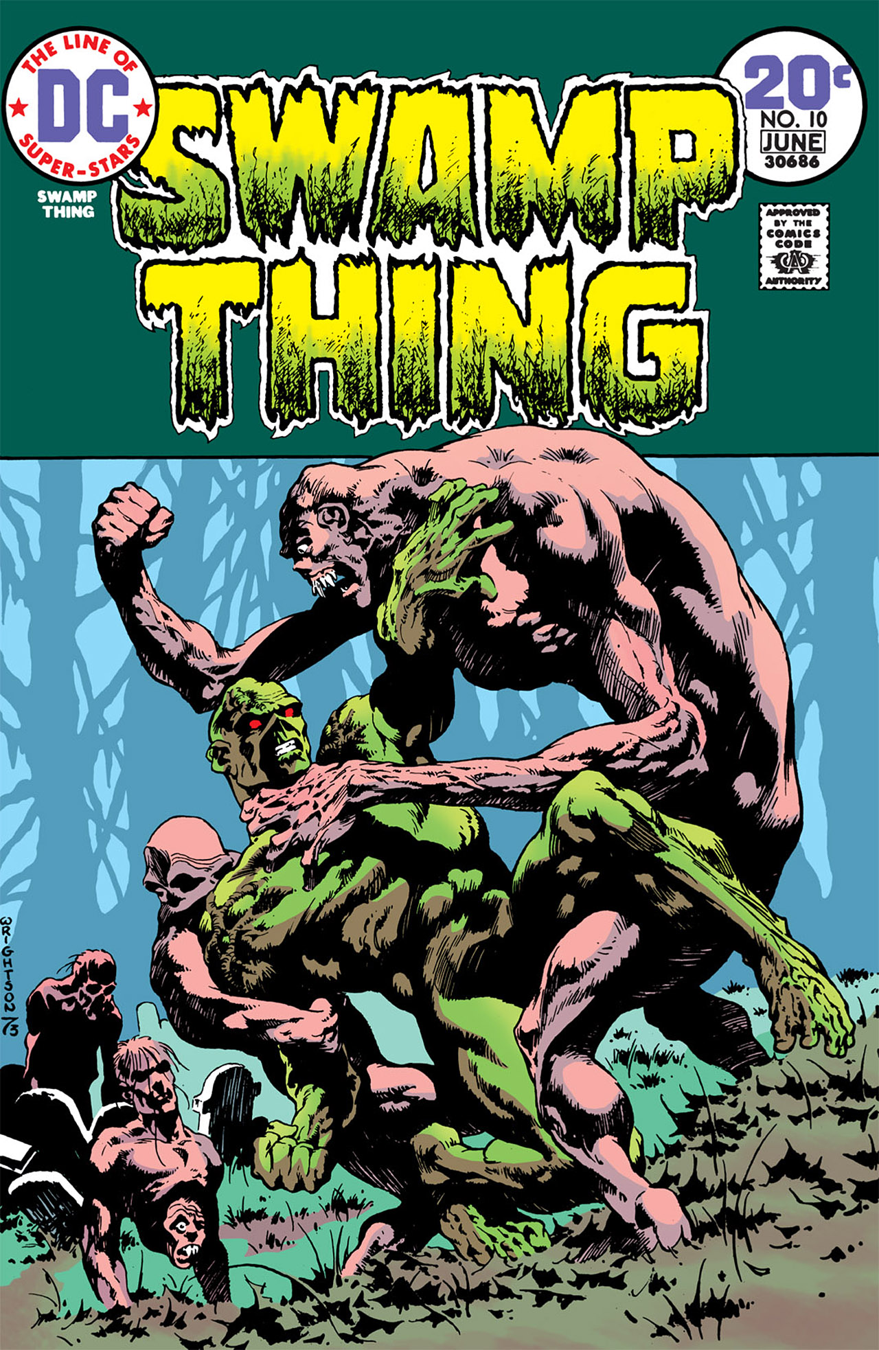 Read online Swamp Thing (1972) comic -  Issue #10 - 1