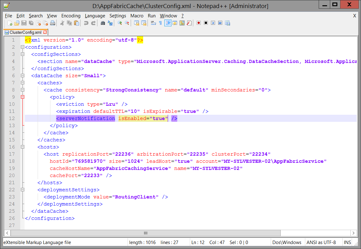 Sylvester's Knowledge Base AppFabric Caching