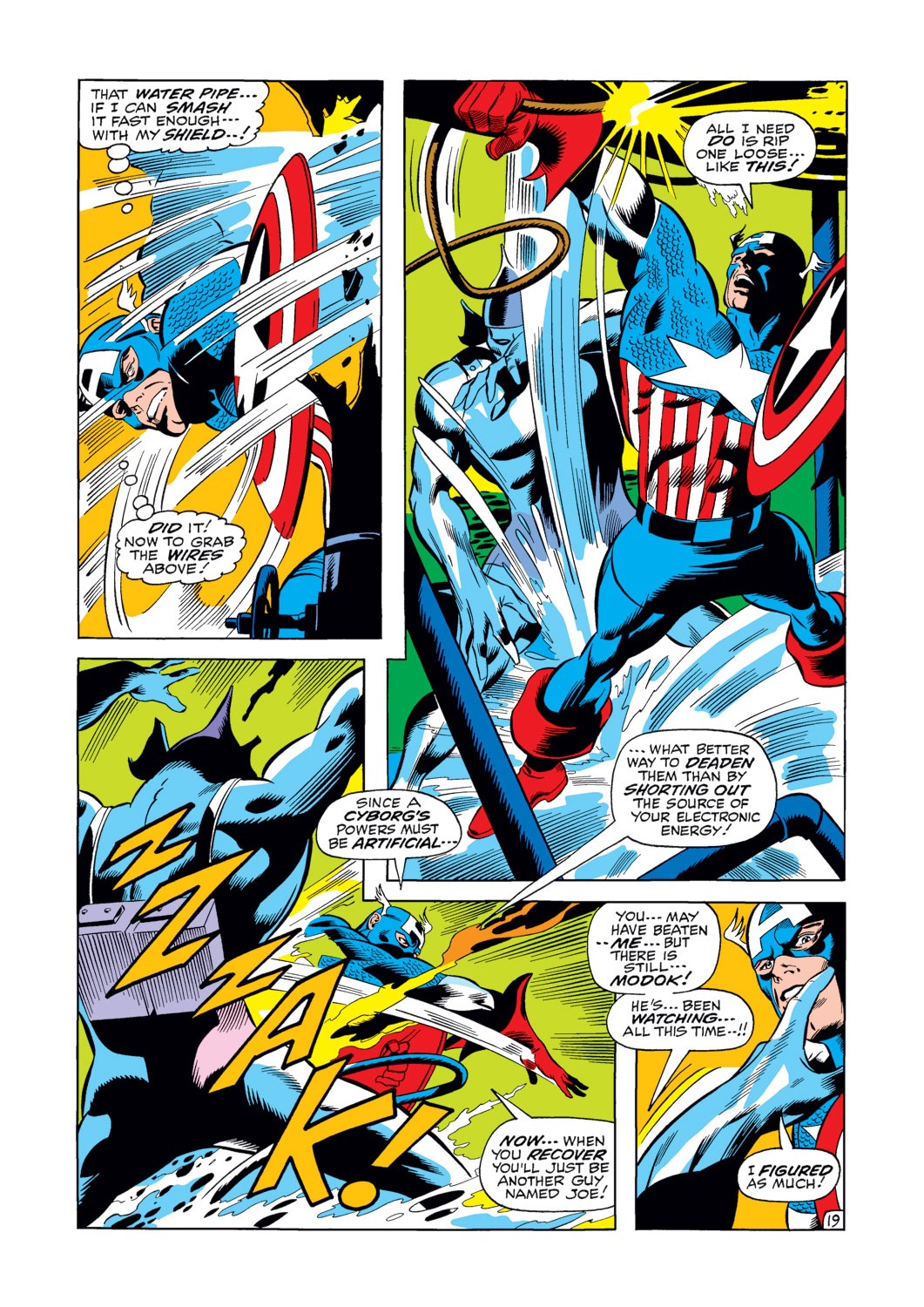 Read online Captain America (1968) comic -  Issue #124 - 20