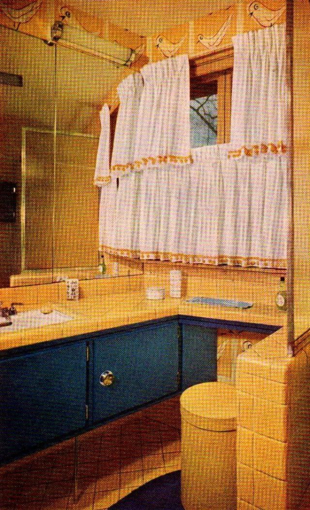 Vintage Bathrooms from 1950s