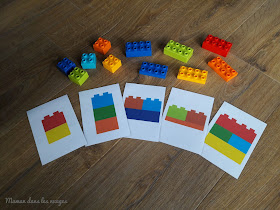 Maman dans les nuages: Reproduction de mod?�le avec des Duplo {cartes-mod?�les ?� t?�l?�charger}