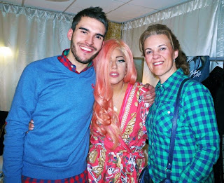 Alfonso Herrero junto a Lady Gaga