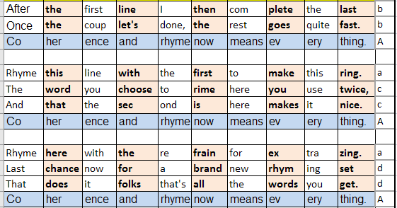 Every Sonnet: Echo Sonnet