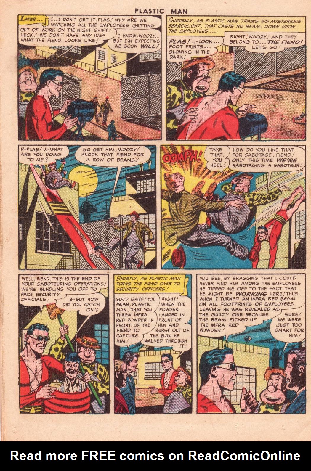 Read online Plastic Man (1943) comic -  Issue #47 - 13