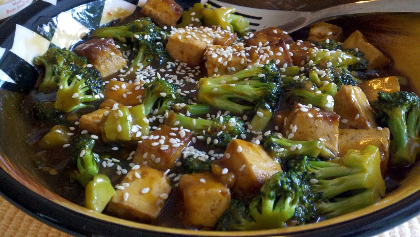 ExpendablePolo Broccoli and Tofu With Vegan Garlic Sauce