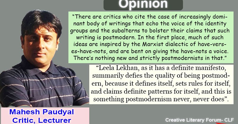 Postmodern meaning image