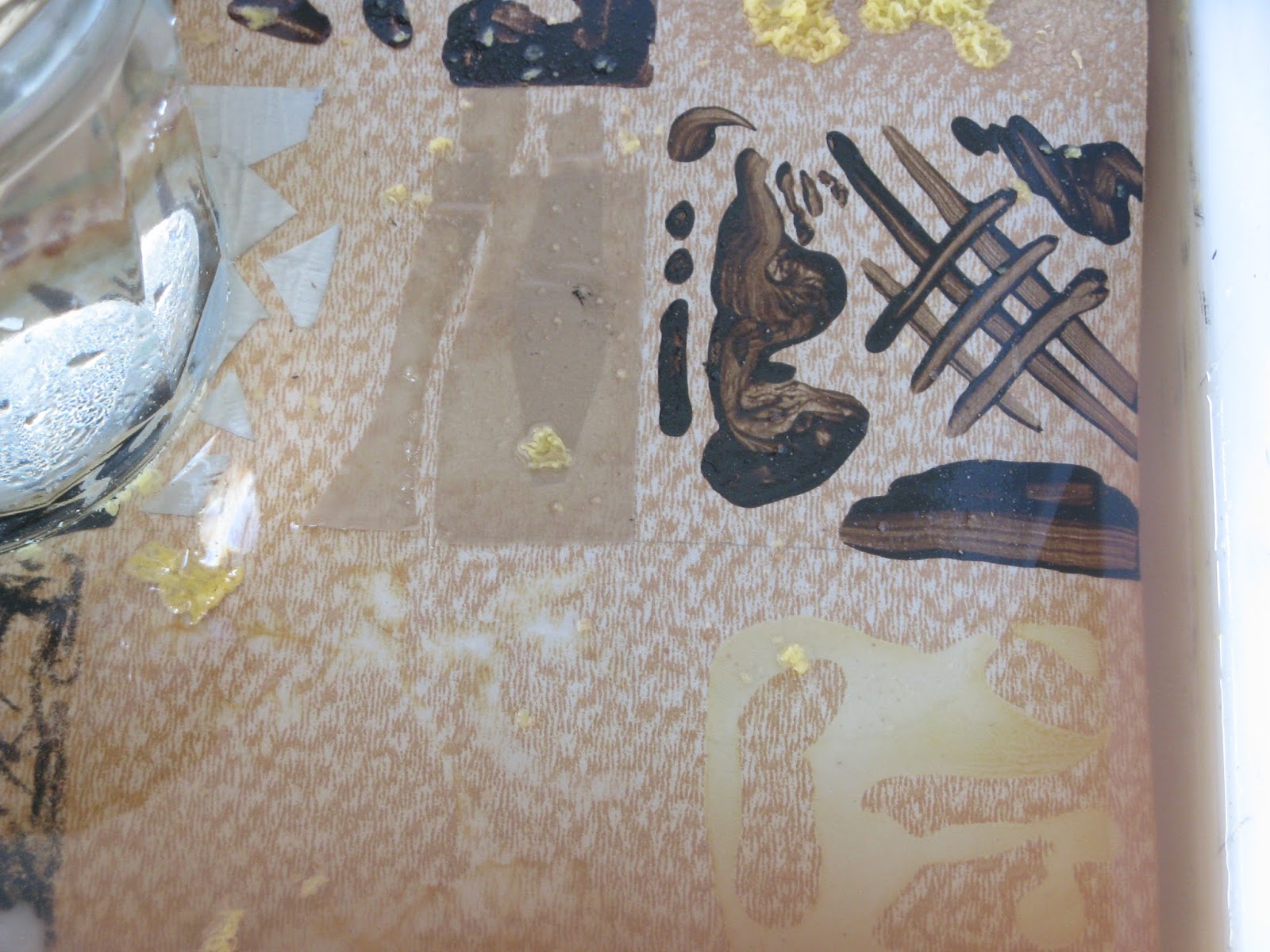 Toni Hartill Art Caustic etching trials and tribulations!