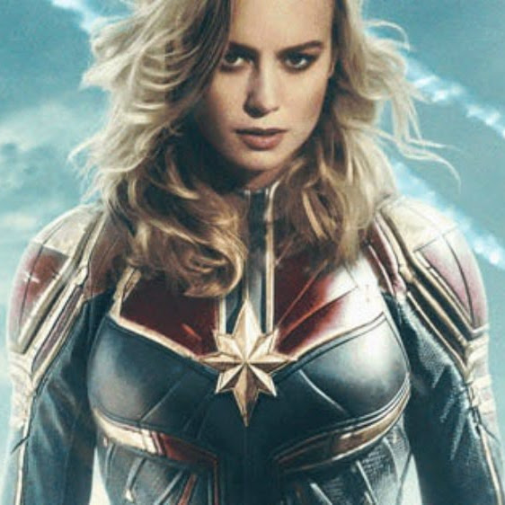 Captain Marvel Fanmade Poster : カンヌ受賞アーティストのプロの仕事だから、公式でも、おかしくないマーベルの戦うヒロイン映画の最新作「キャプテン・マーベル」のファンメイドのポスター ! !