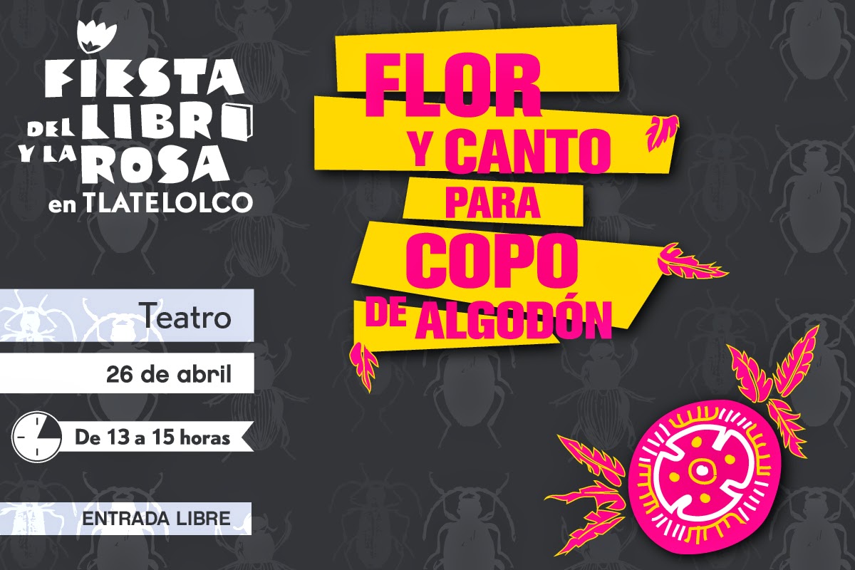 Actividades infantiles en Tlatelolco durante la Fiesta del Libro y la Rosa 2015