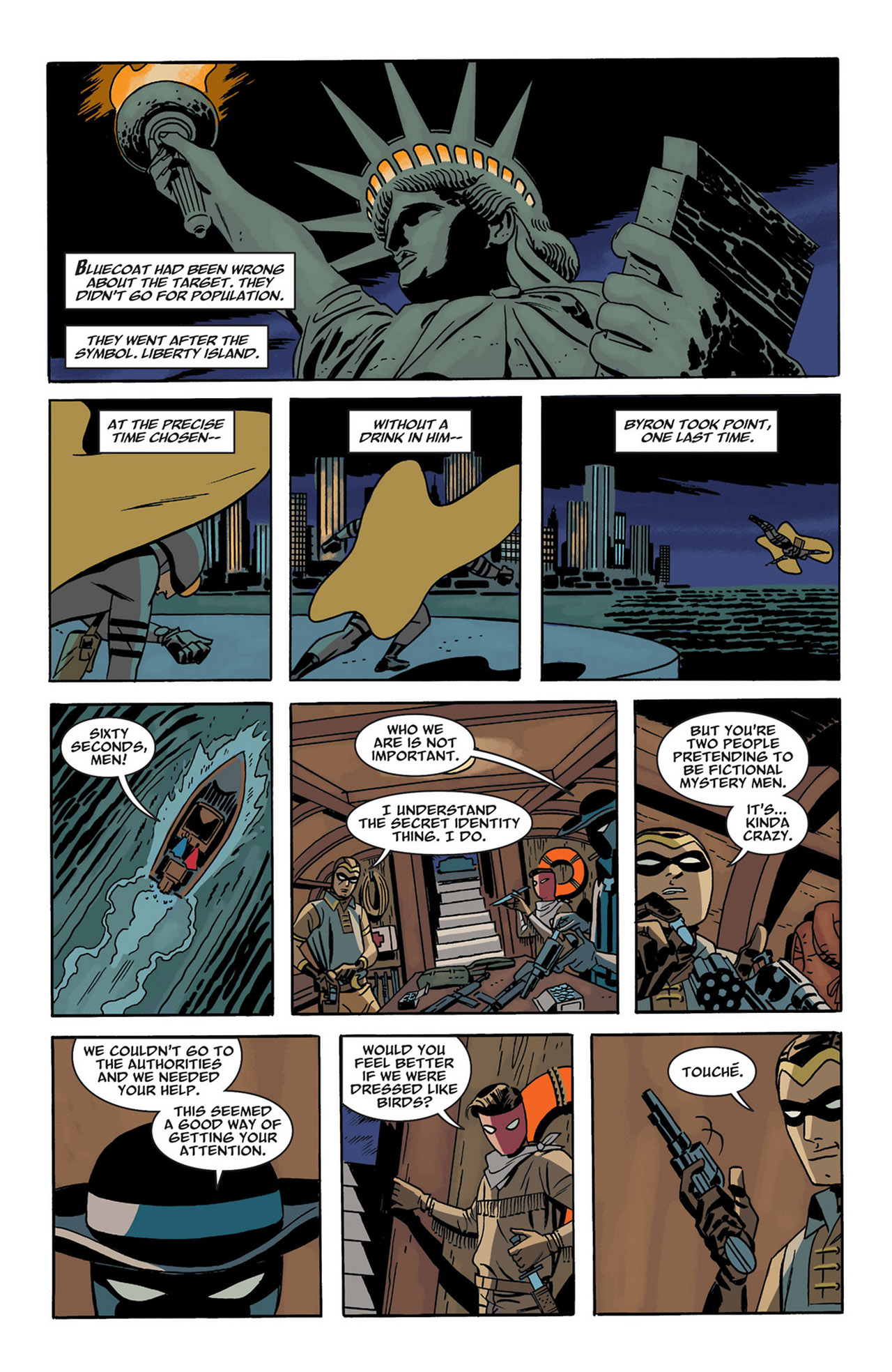 Read online Before Watchmen: Minutemen comic -  Issue #5 - 13