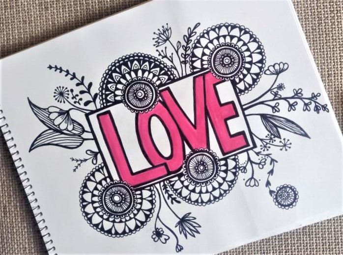 Love Mandala Art ArtyArsh Creative World