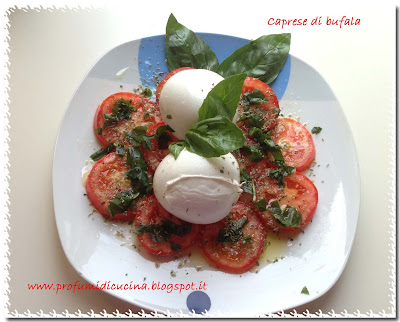 caprese di bufala