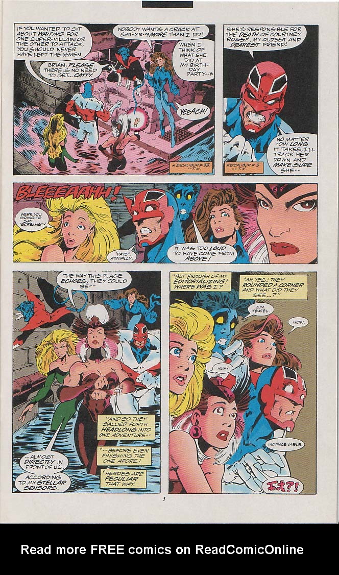 Read online Excalibur (1988) comic -  Issue #57 - 4
