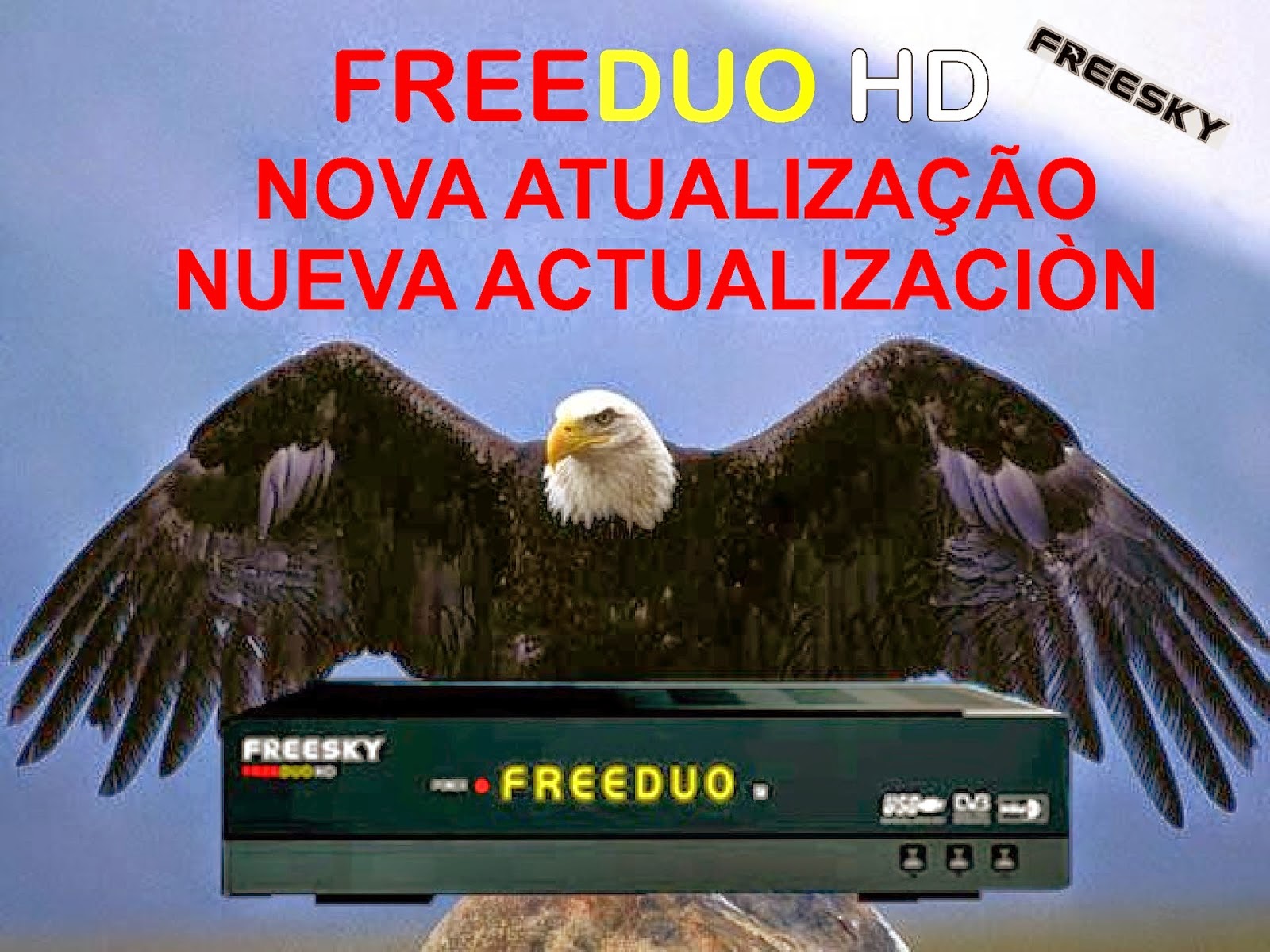 ATUALIZAÇÃO FREESKY FREEDUO HD  - V 1.97