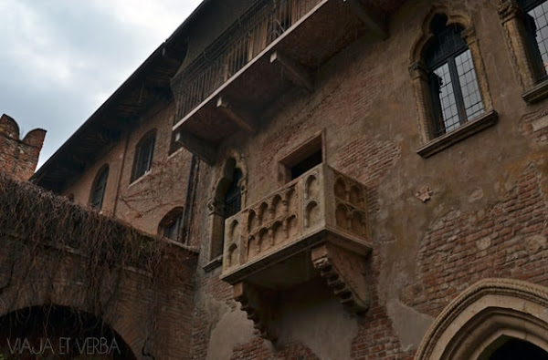 Casa de Julieta en Verona, Italia. Viaja et verba