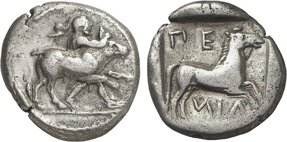 Drachm ar. 4 ος αιώνας. π.Χ..