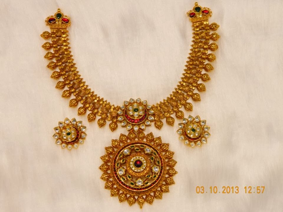 Bridal Necklace Set Indian Jewellery Designs