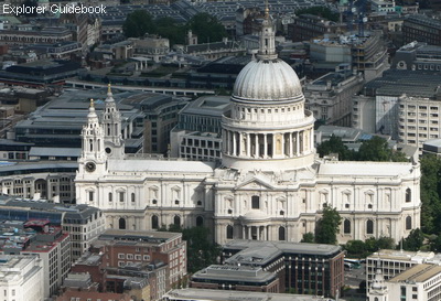 Gereja katedral terkenal di Inggris St Paul's Cathedral