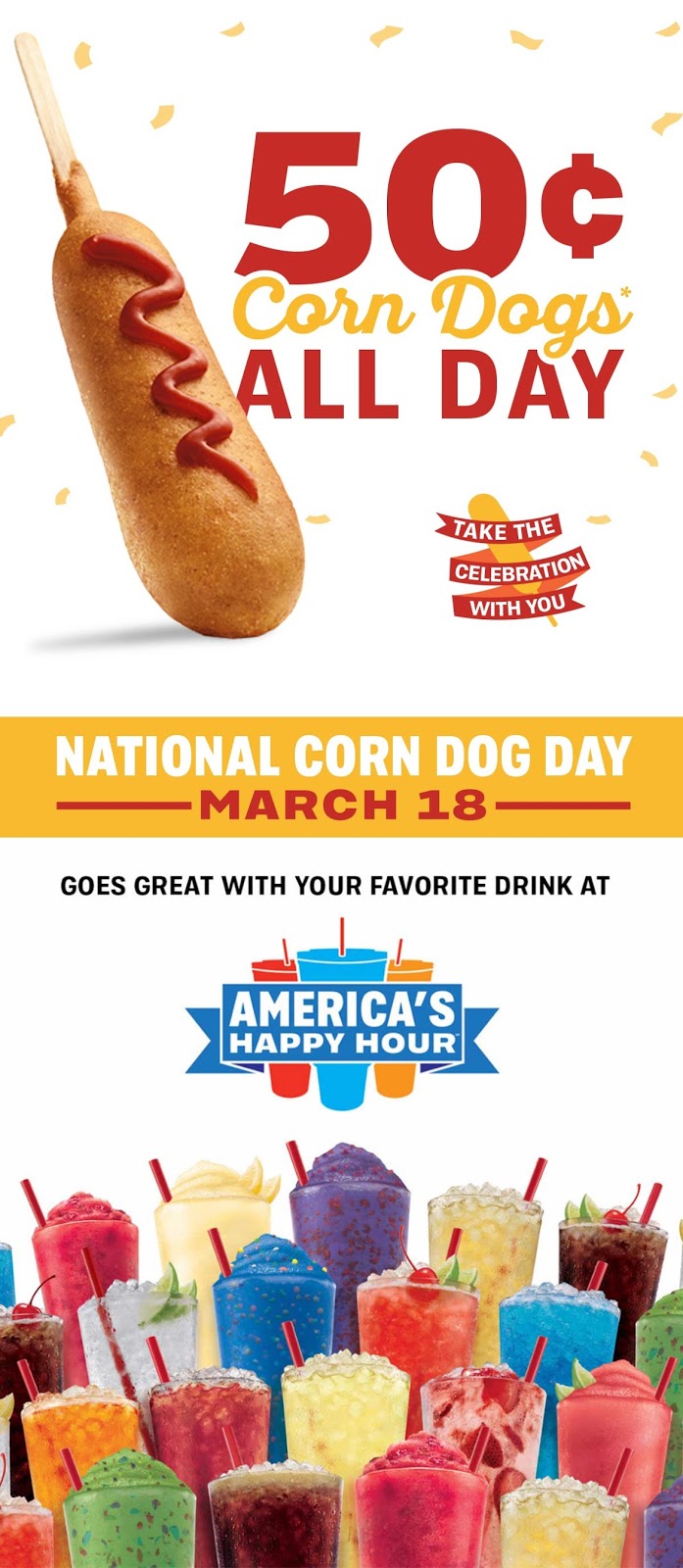 Roshells Kitchen 50 CENT CORN DOG DAY