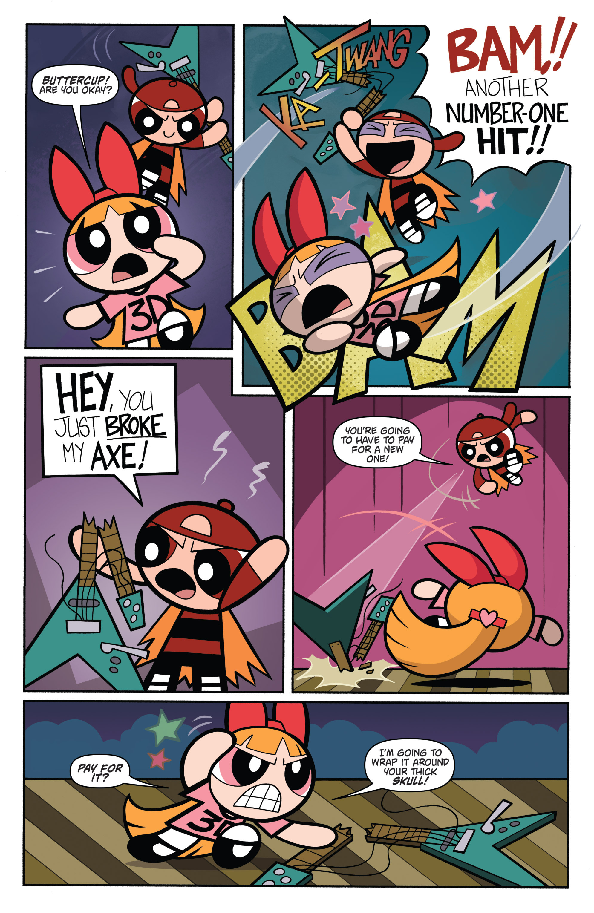 Read online Powerpuff Girls (2013) comic -  Issue #9 - 16