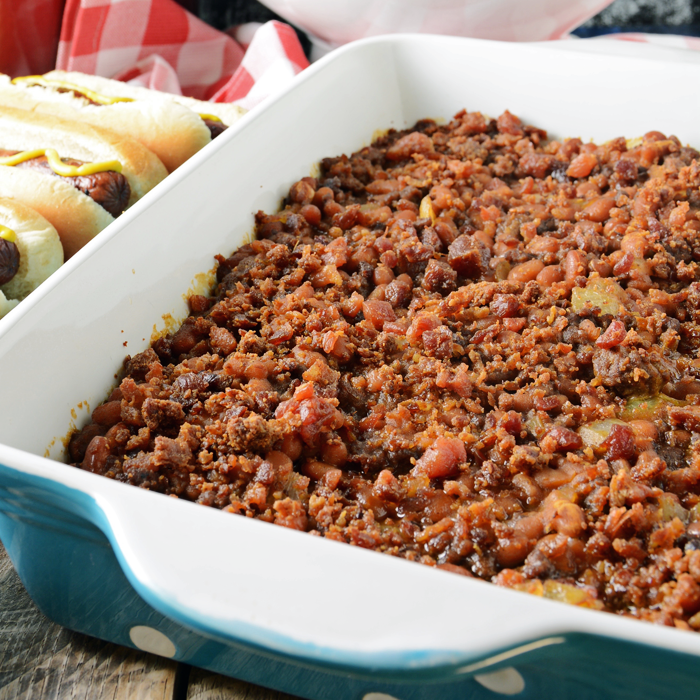Cowboy Beans Recipe: the perfect easy and delicious side dish for your next grill out.