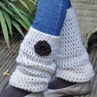 Crochet leg warmers