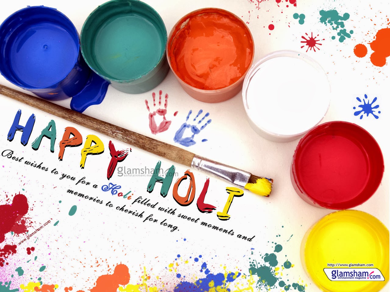 Happy Holi Cute Wallpapers | Cute Holi Wallpapers 2014