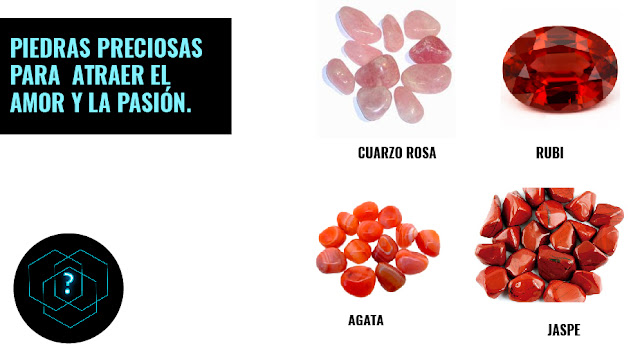 Piedras preciosas para atraer el amor, sexo y pasion.