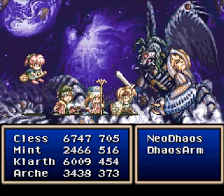 Tales of Phantasia - Final Boss NeoDhaos