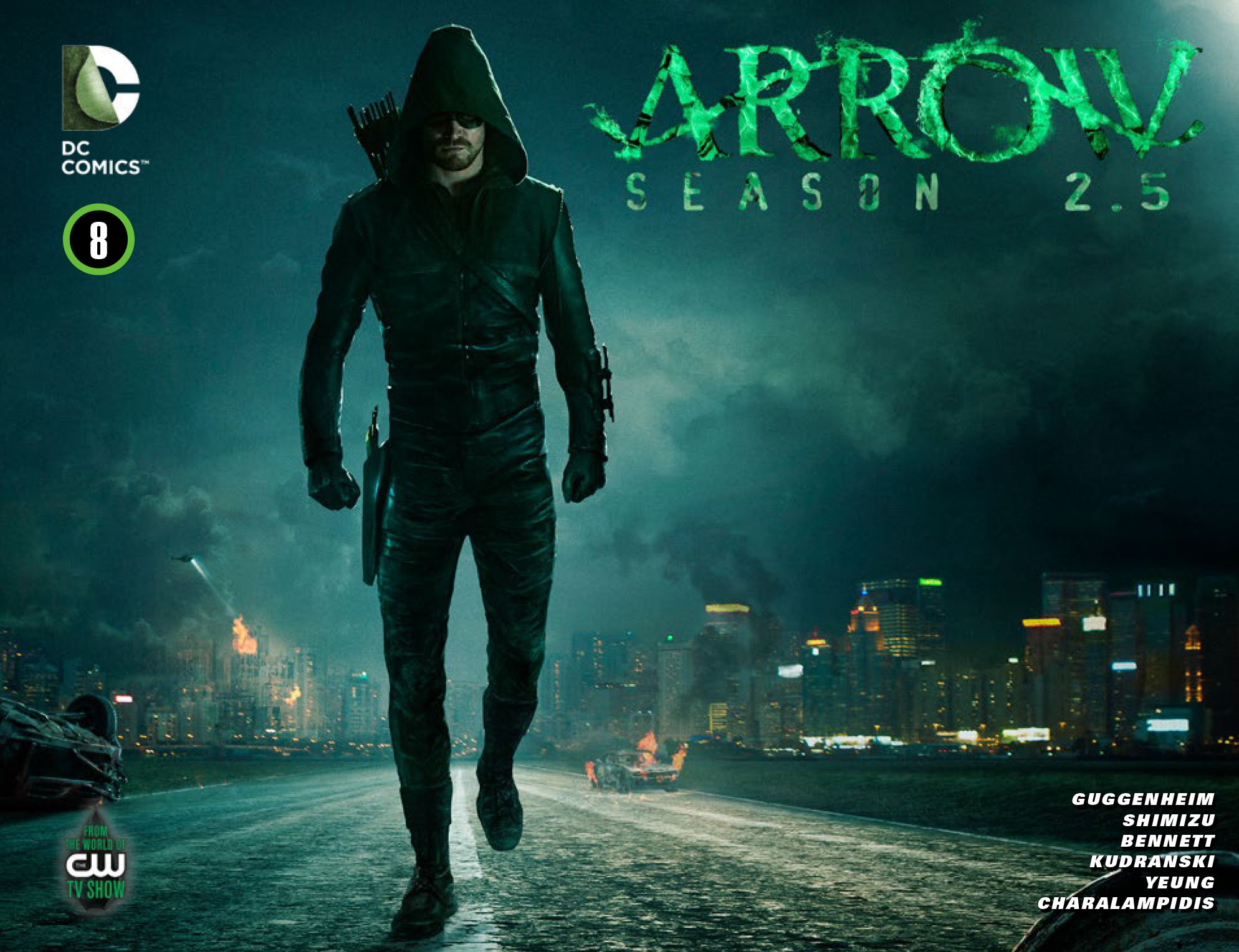 Read online Arrow: Season 2.5 [I] comic -  Issue #8 - 1