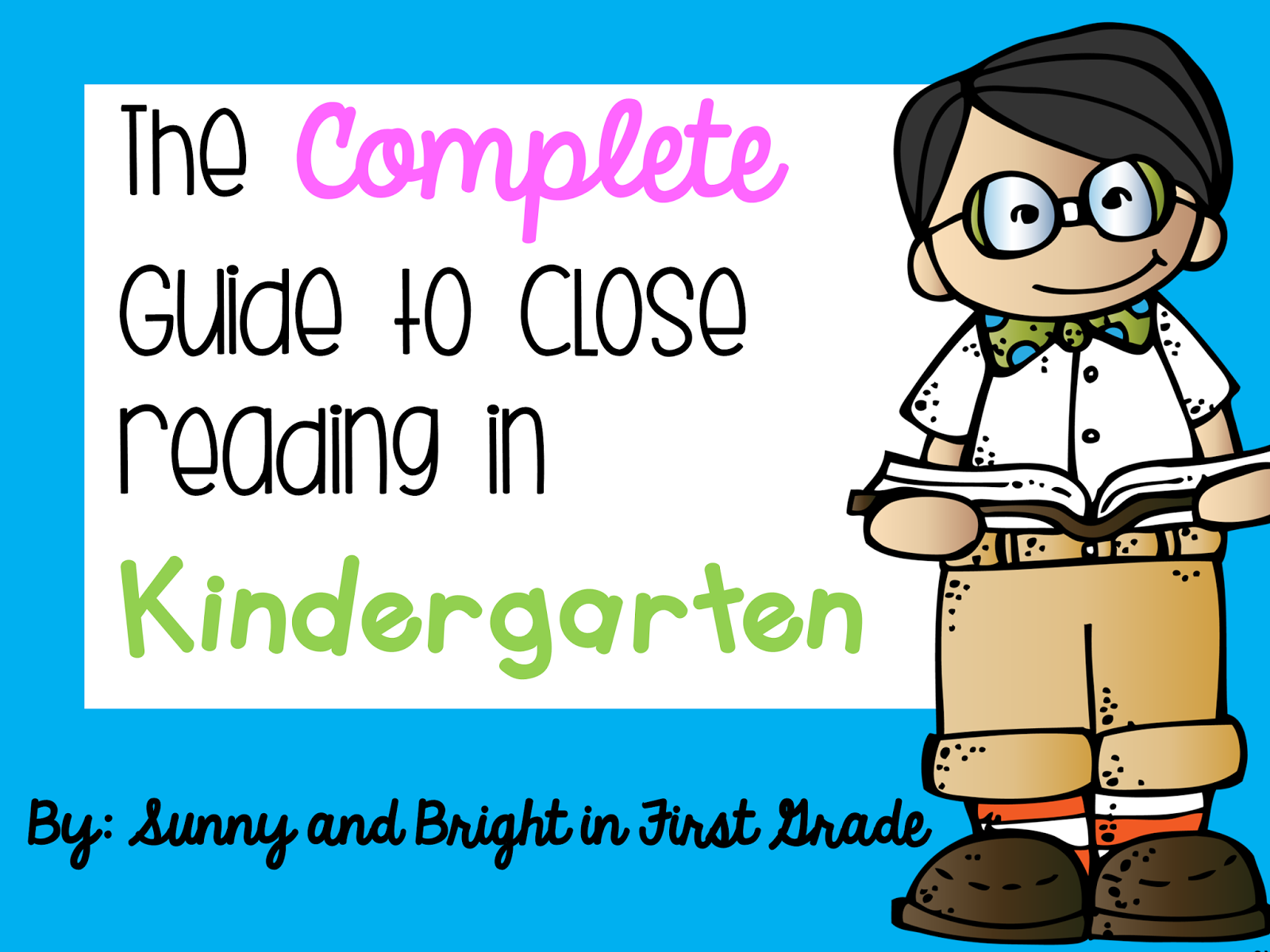 Who's Who and Who's New: Top 5 Tips for Close Reading with Emergent Readers