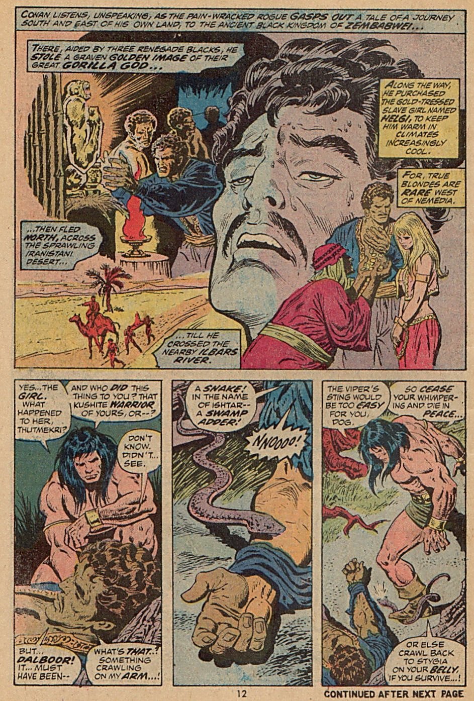 Read online Conan the Barbarian (1970) comic -  Issue #28 - 10
