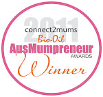 WINNER Best Product                AusMupreneur Awards 2011 People's Choice