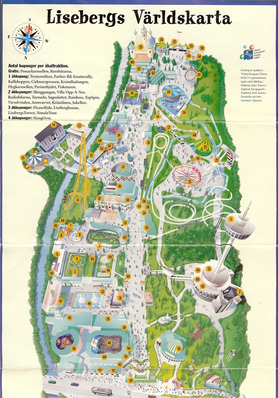 Lisebergs Karta | Karta