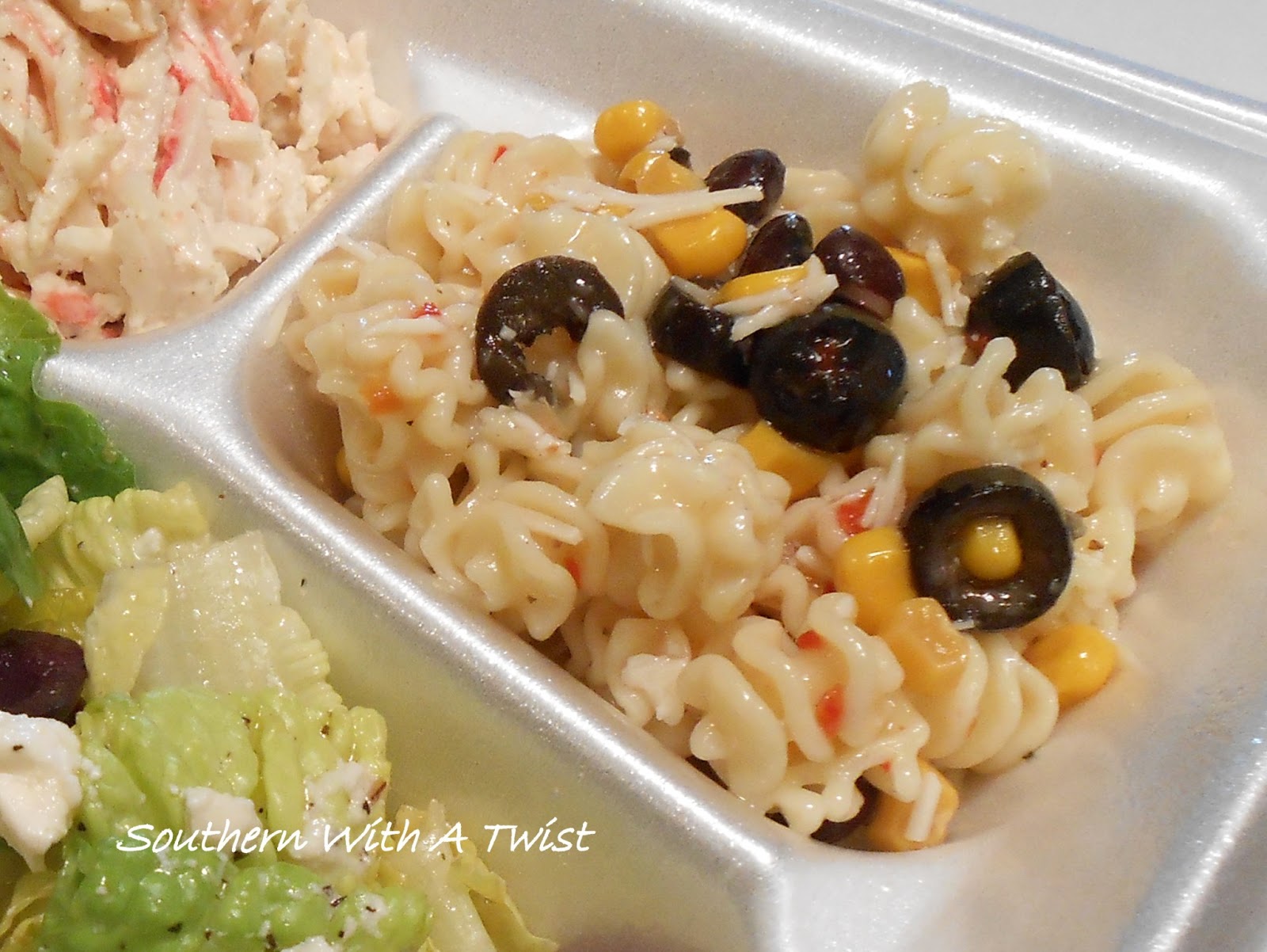 Southern With A Twist Simple Pasta Salad