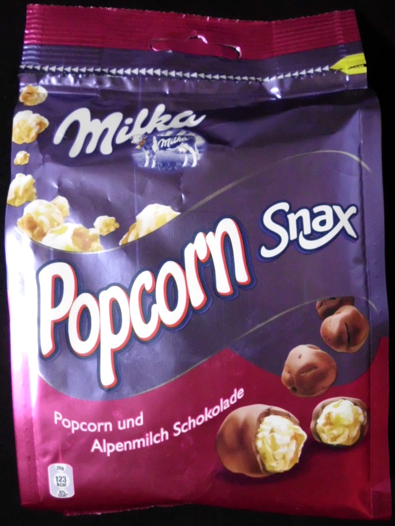 Aegons Snack Tagebuch: [Kraft Foods] Milka Popcorn Snax
