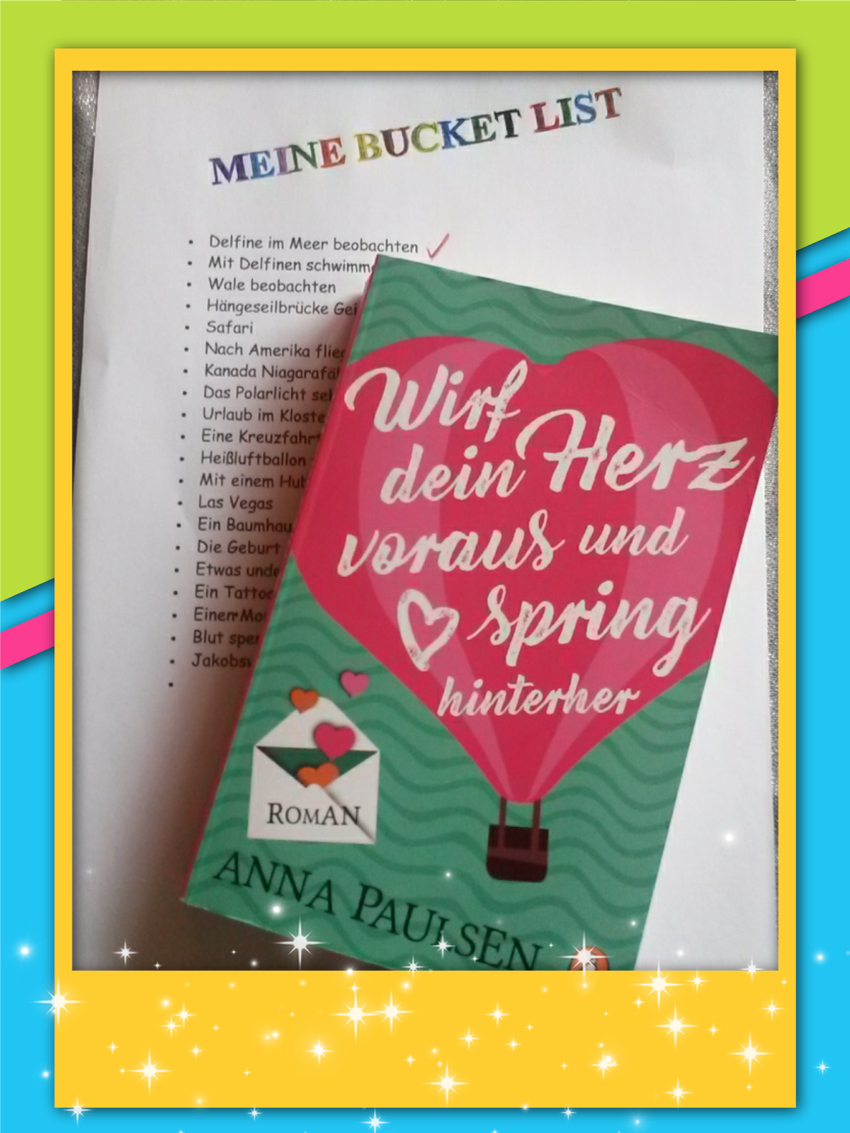 nichtohnebuch Wirf dein Herz voraus und spring hinterher