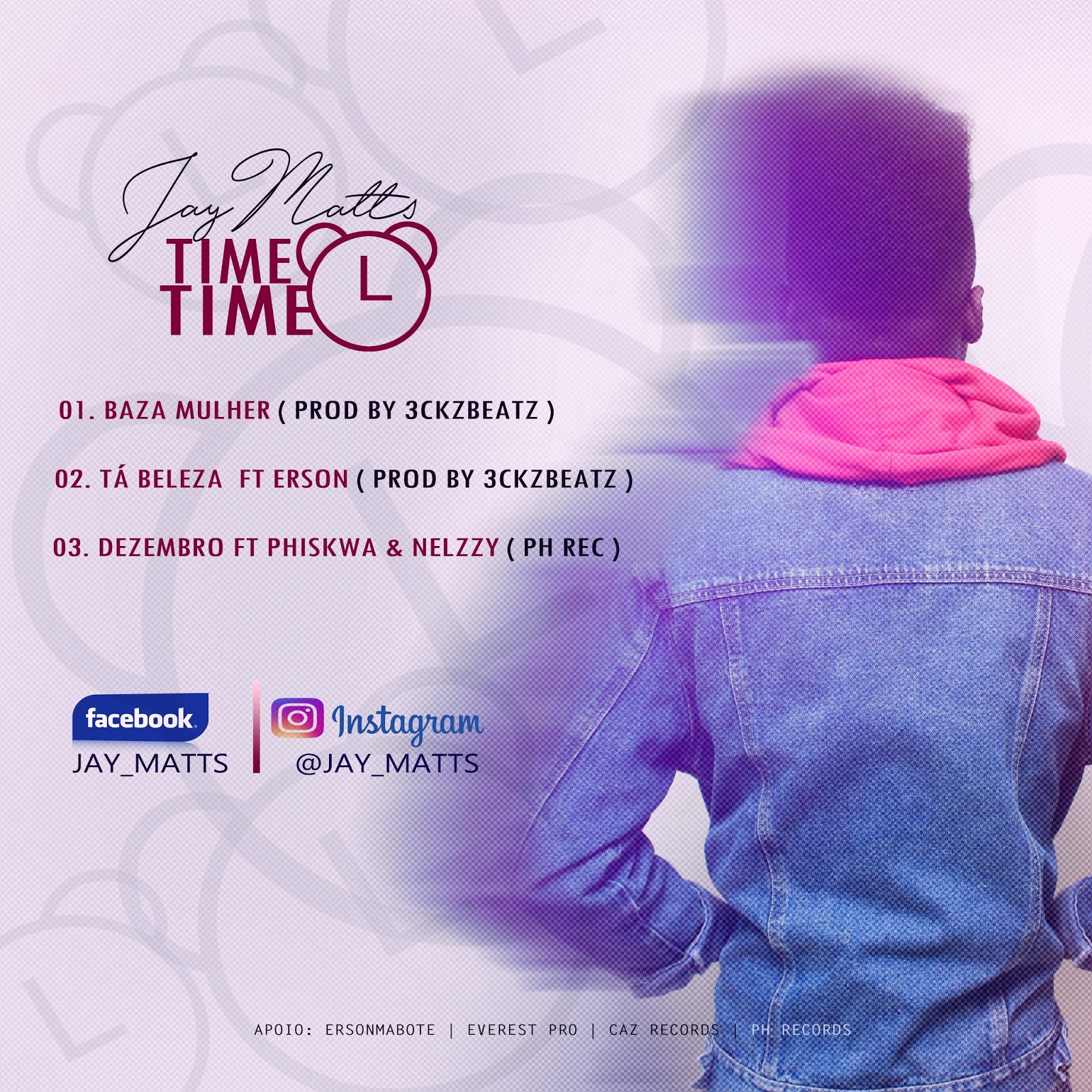 Jay Matts - TIME TIME (EP) BackCover