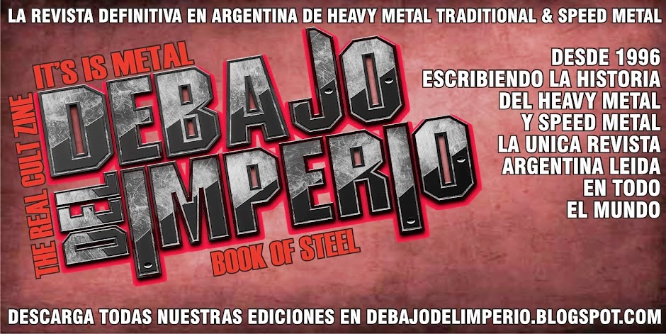 Debajo Del Imperio Zine: El Libro del Metal en Argentina